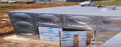 光谷激光科技园780吨不锈钢水箱